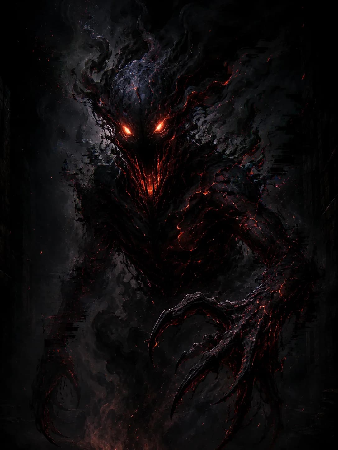 Shadow Maw stalker entity concept art